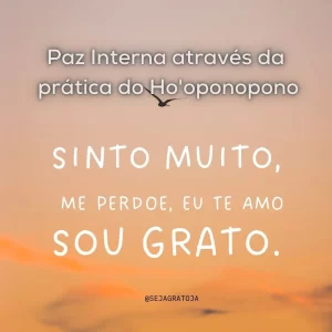 Frases escritas: Sinto muito, Me perdoe, Eu te amo, Sou grato.